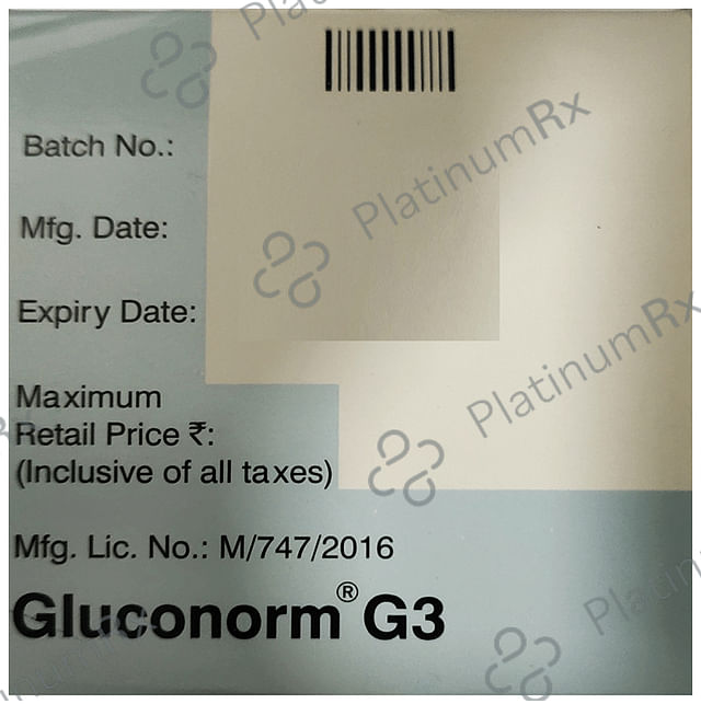 Gluconorm G 3/500mg Tablet PR 15s