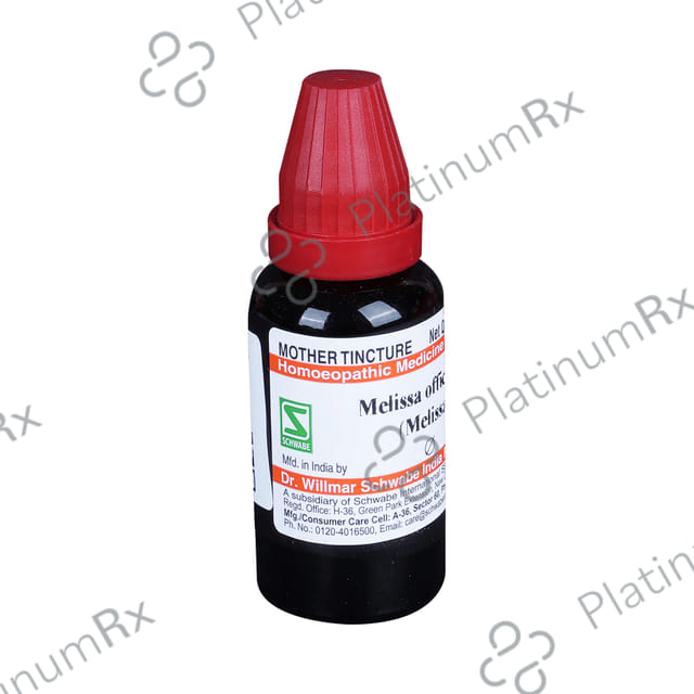 Dr Willmar Schwabe India Melissa Mother Tincture Q