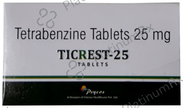 Ticrest 25mg Tablet 10s