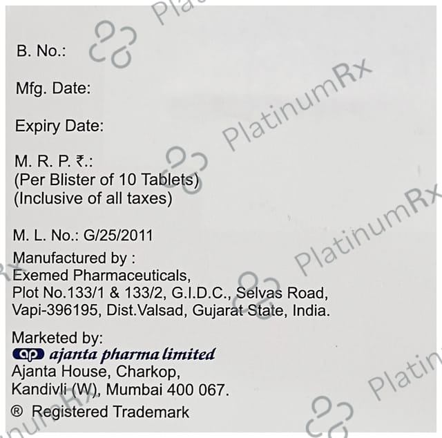 Sitamax GM 1mg Tablet 10s