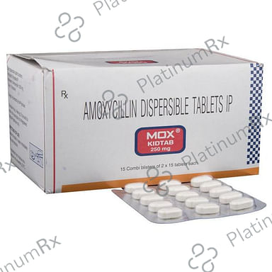 Mox Kid 250mg Tablet 15s