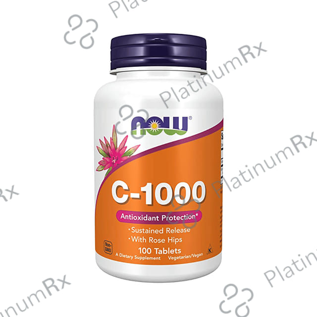 Now C-1000 with Rose Hips for Antioxidant Protection Sustained Release - Veg Tablet