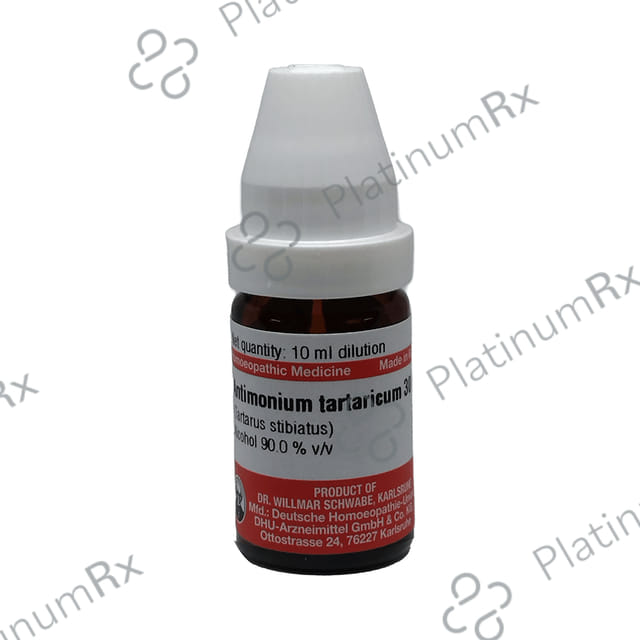 Dr Willmar Schwabe Germany Antimonium Tartaricum Dilution 30