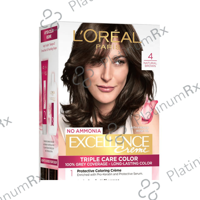 Loreal Excellence Creme Triple Care Color Natural Brown