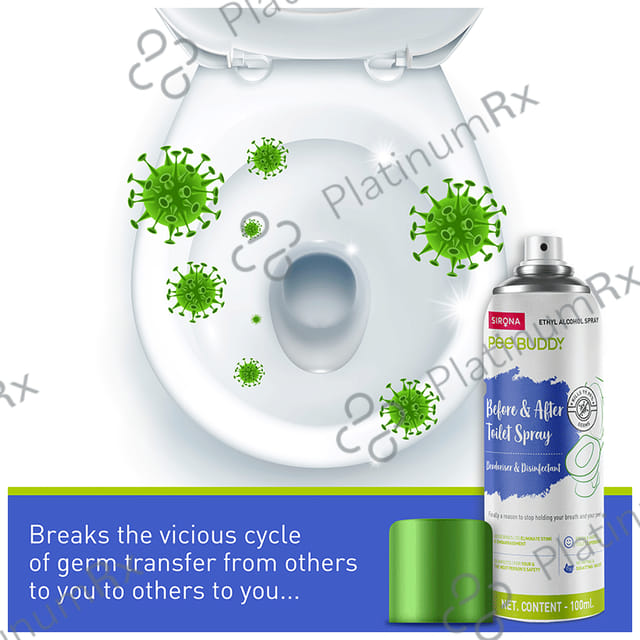 Sirona Toilet Seat Sanitizer Spray