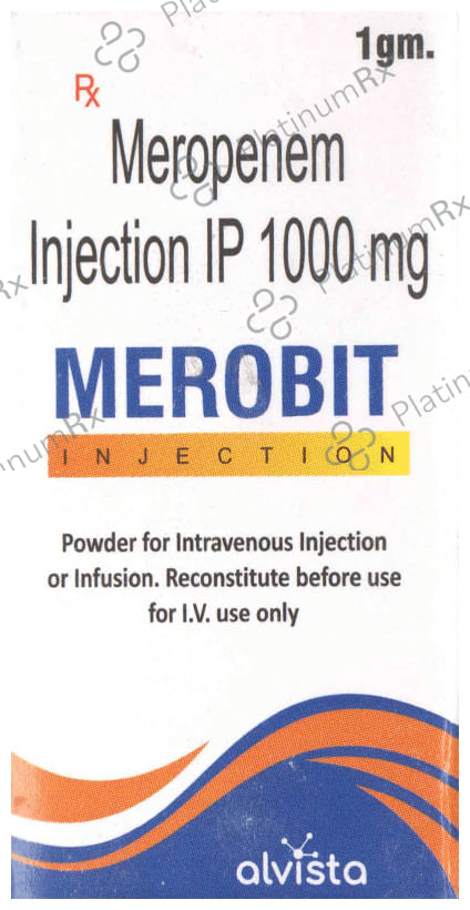 Merobit 1000mg Injection 1 Injection Alvista Biosciences Pvt