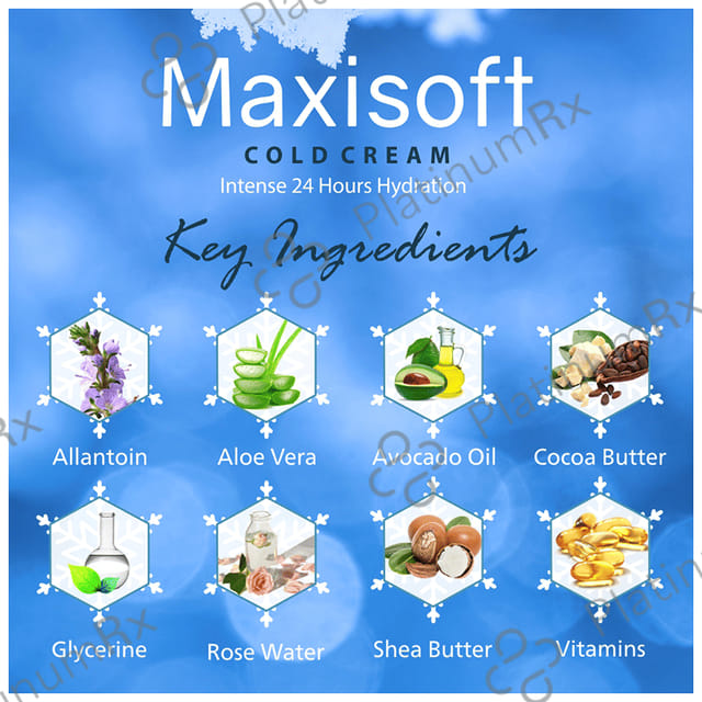 Maxisoft Cold Cream (100gm Each) 4 jar