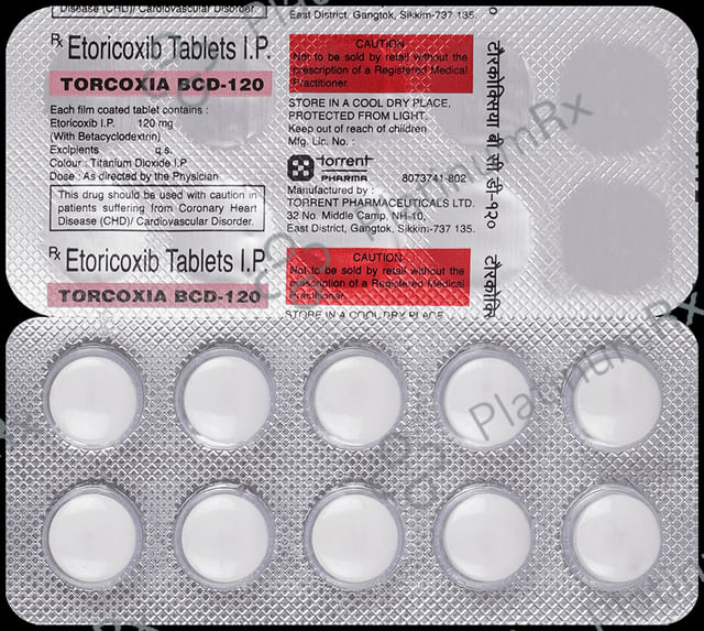 Torcoxia BCD 120 Tablet