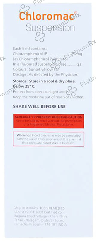 Chloromac Oral Suspension 60ml