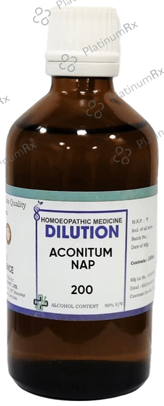 LDD Bioscience Aconitum Nap Dilution 200 30 ml