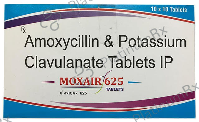 Moxair 625 Tablet