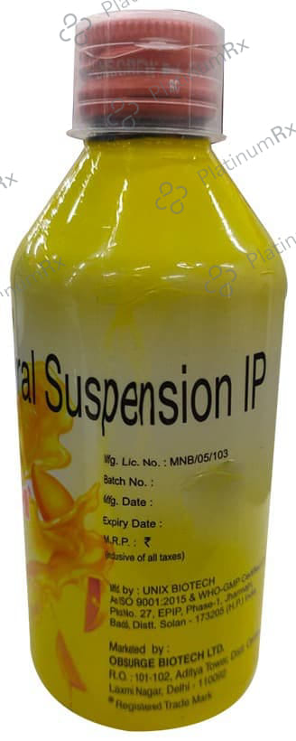 Ultracid M 20/400mg Mango Flavour Sugar Free Oral Suspension 200ml