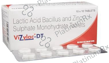 Vizylac 120M/10mg DT Tablet 10s