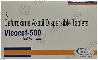 Vicocef 500mg Tablet DT 10s