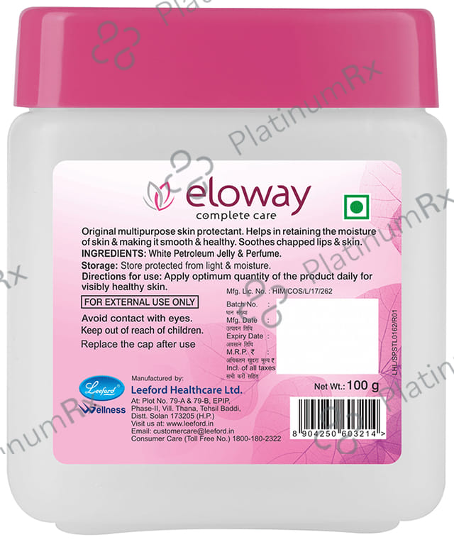 Eloway Day Long Moisturizing Petroleum Jelly 100gm