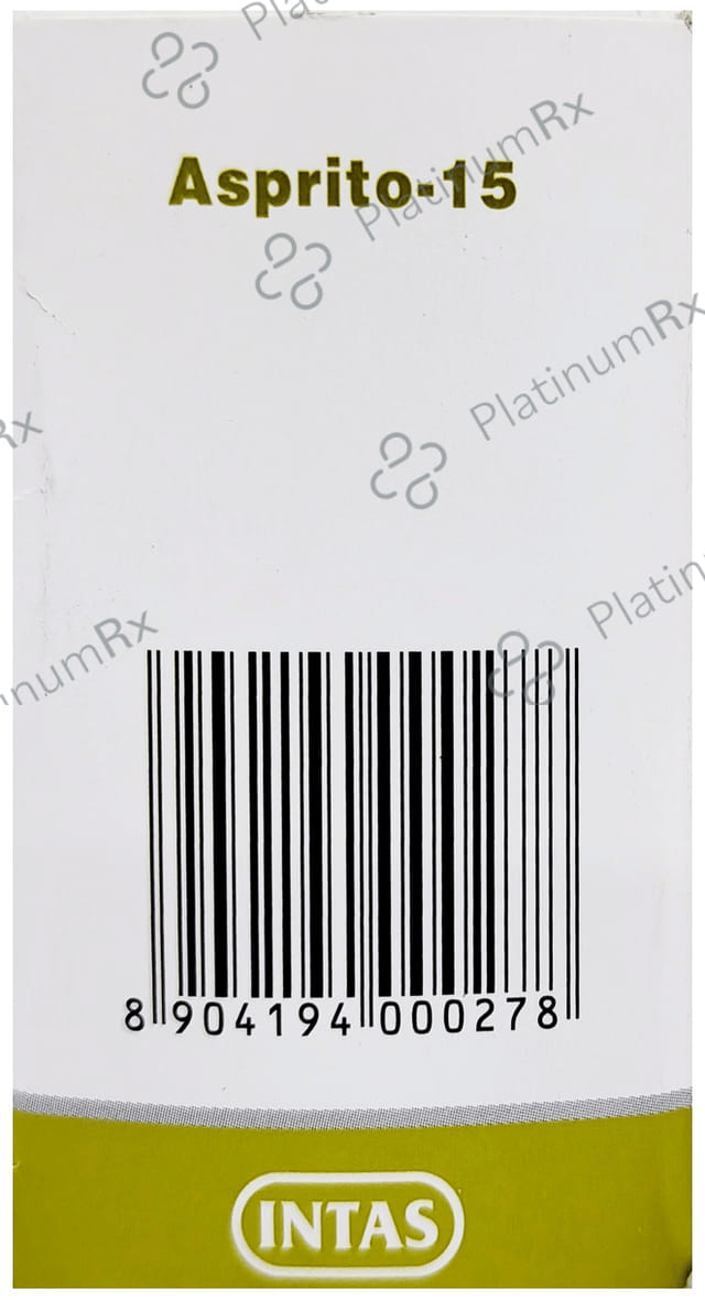Asprito 15mg Tablet 15s