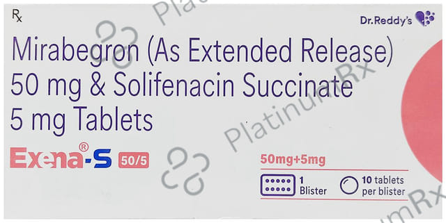 Exena S 50/5mg Tablet 10s