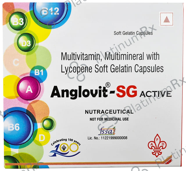 Anglovit Anglovit-SG Active Soft Gelatin Capsule