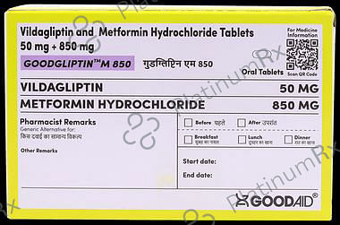 Goodgliptin M 850 Tablet