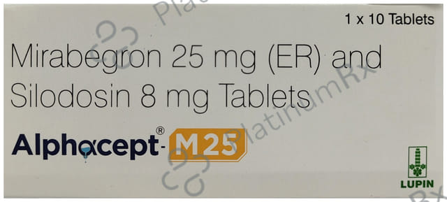 Alphacept M 25/8mg Tablet 10s