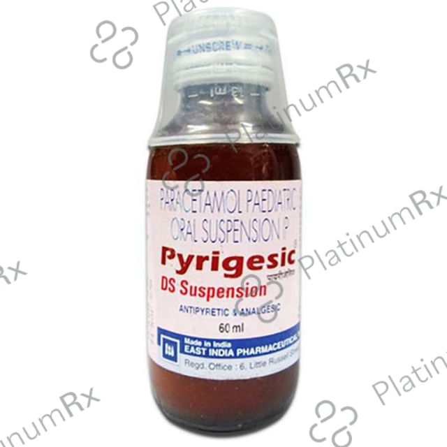 Pyrigesic DS 250mg Suspension 60ml