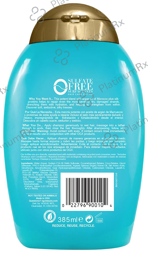 OGX Extra Strength Hydrate & Revive + Argan Oil of Morocco Shampoo 385ml