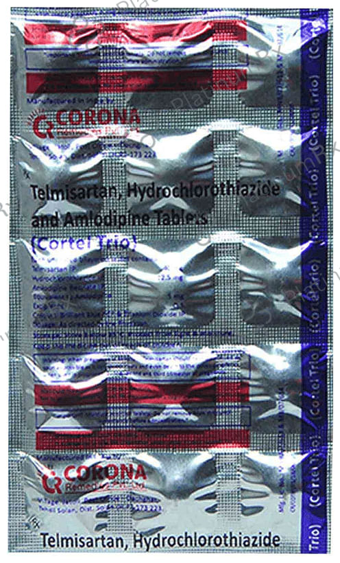Cortel Trio 5/12.5/40mg Tablet 15s