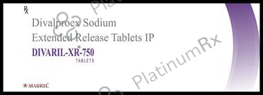 Divaril XR 750mg Tablet 10s