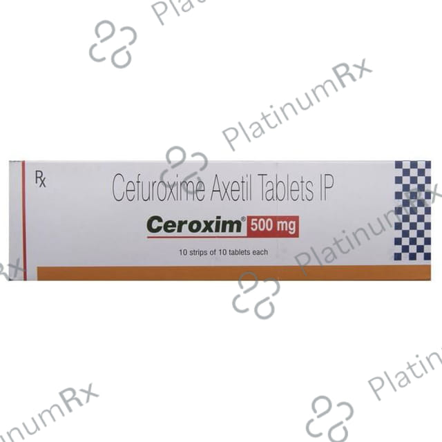 Ceroxim 500mg Tablet 10s
