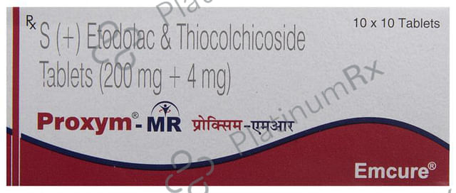 Proxym MR 200/4mg Tablet 10s