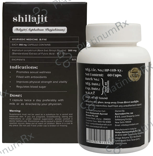 Ayurvedant Shilajit Capsule