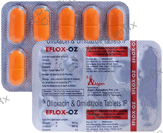 Eflox-OZ Tablet