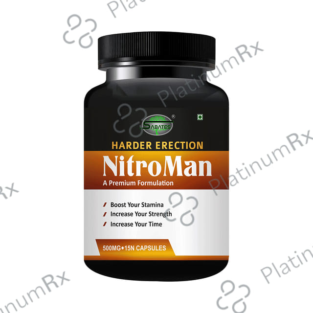 Sabates Nitro Man Capsule 15 capsules