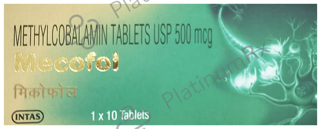 Mecofol 500mcg Tablet 10s