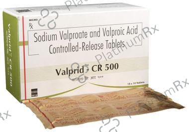 Valprid CR 500mg Tablet 10s