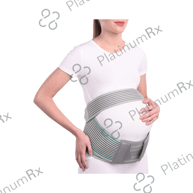 Tynor A 20 Pregnancy Back Support Belt Medium Grey
