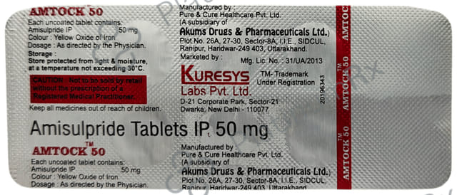 Amtock 50mg Tablet 10s
