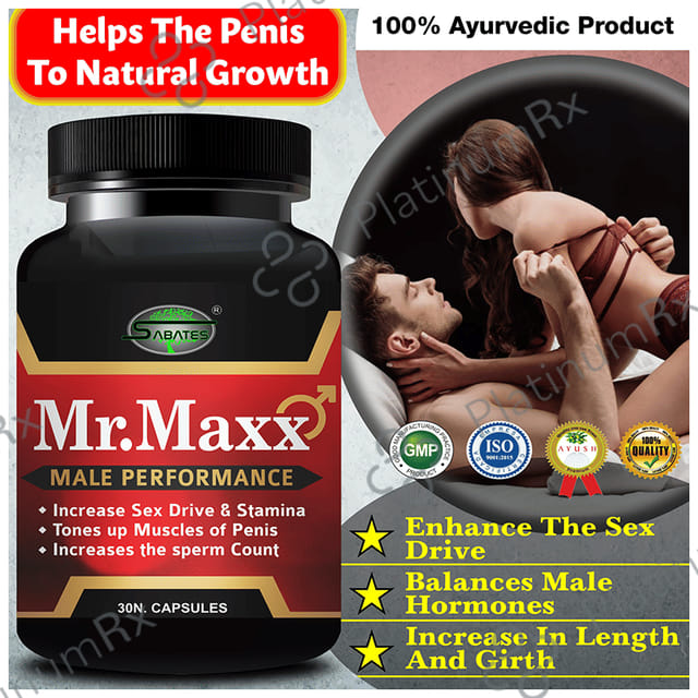 Sabates Mr. Maxx Male Performance Capsule