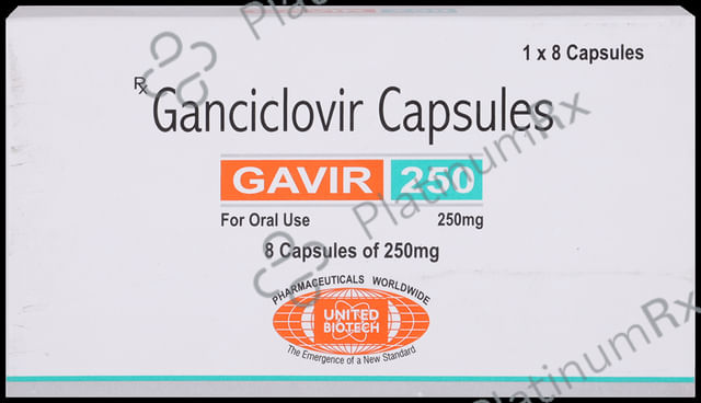 Gavir 250mg Capsule 8s