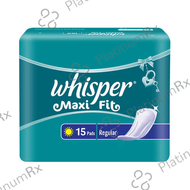 Whisper Maxi Fit Regular Pads