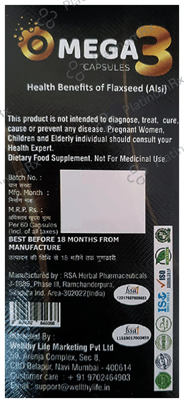 GoYNG Omega 3 Soft Gel Capsule 60s