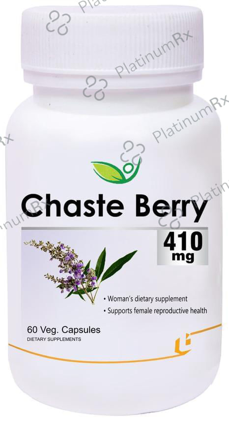 Biotrex Chaste Berry 410mg Veg Capsule