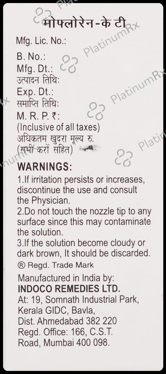 Mofloren KT Eye Drop 5ml