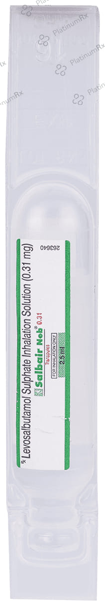 Salbair Neb 0.31mg Transpules 2ml