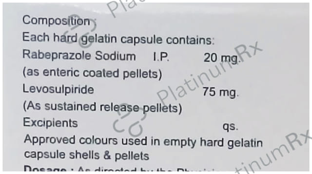 Raberokk LS 75mg/20mg Capsule SR