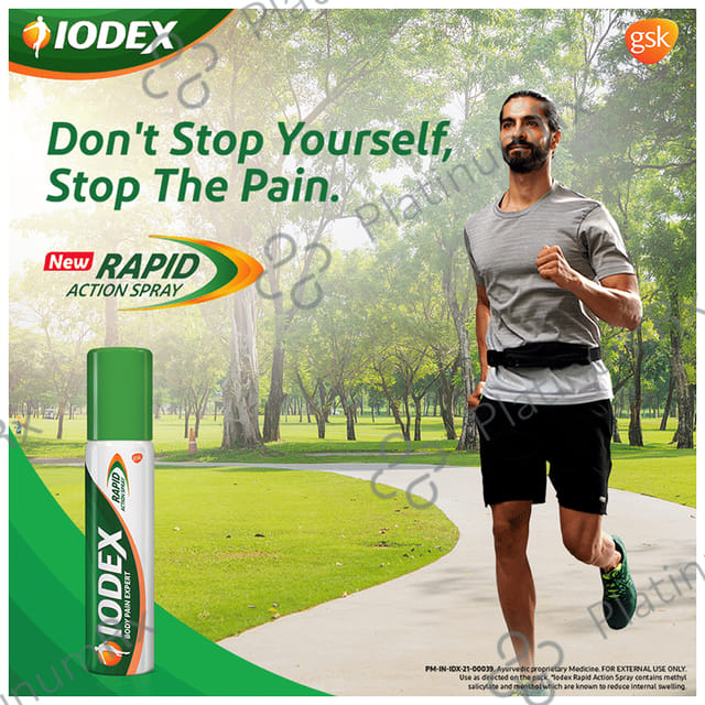 Iodex Rapid Action Spray 60gm