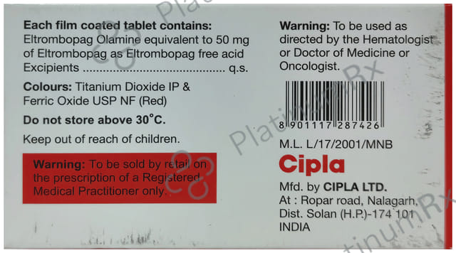 Eltromag 50mg Tablet 7s