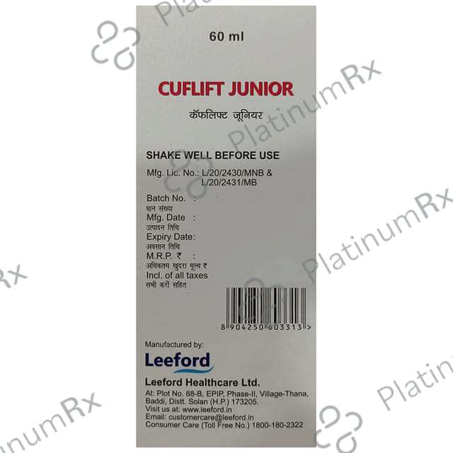 Cuflift Junior Syrup