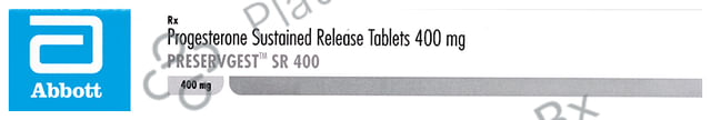 Preservgest 400mg SR Tablet 15s
