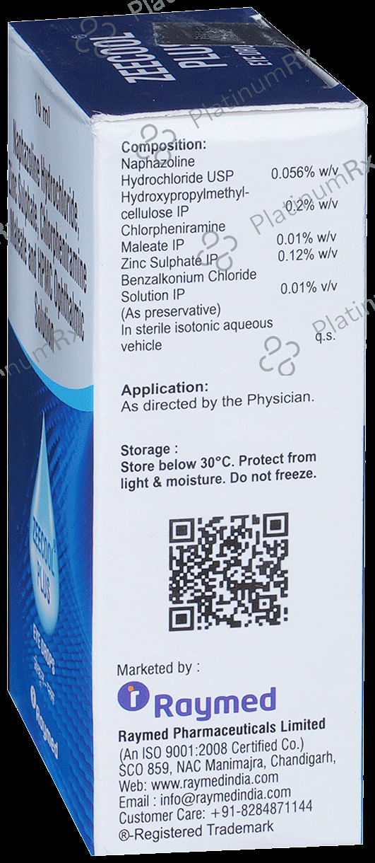 Zeecool Plus Eye Drops